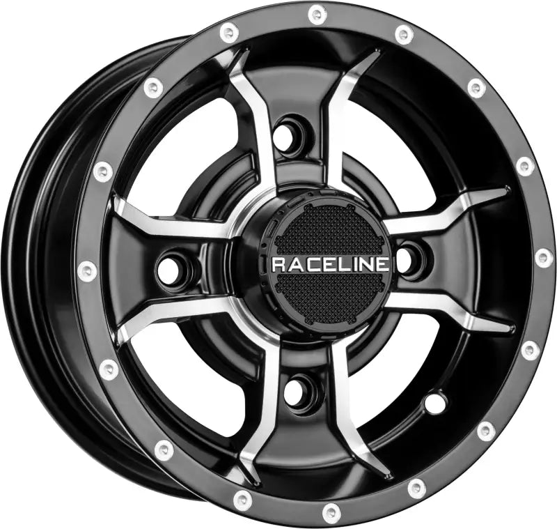 A7710556-32 Raceline Mamba Sport Wheel 10X5 4/156 3+2 Blk/Machined wps-570-1643