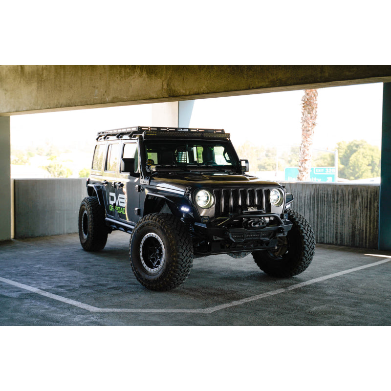 DV8 Offroad 2018-2025 Jeep Wrangler JL JLU Gladiator JT 50-Inch Light Bar Mount Model LBJL-10