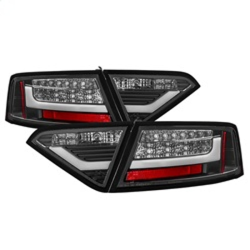 Spyder Audi A5 08-12 LED Tail Lights Black ALT-YD-AA508-LED-BK spy5082275