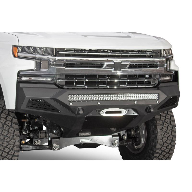 Addictive Desert Designs 19 - 22 Chevy Silverado 1500 Stealth Fighter Front Bumper Model F441423030103