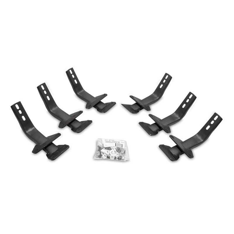 Go Rhino 6" OE Xtreme II Step Nerf Bars with Mounting Brackets Kit Model 6862415552PS