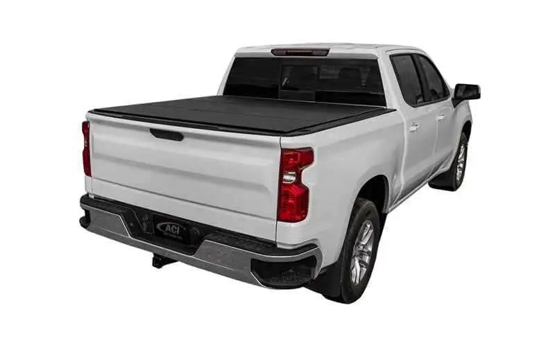 Access LOMAX Tri-Fold Cover Black Urethane Finish Split Rail 07+ Toyota Tundra - 6ft 6in Bed B3050069