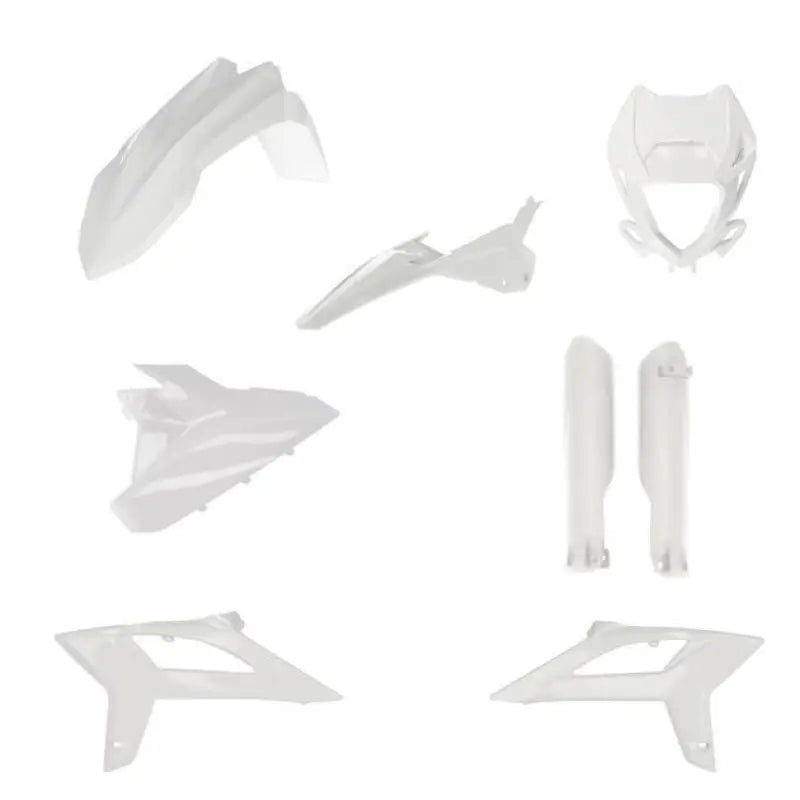 Acerbis Full Plastic Kit Beta White 2936260002 wps-29362-60002
