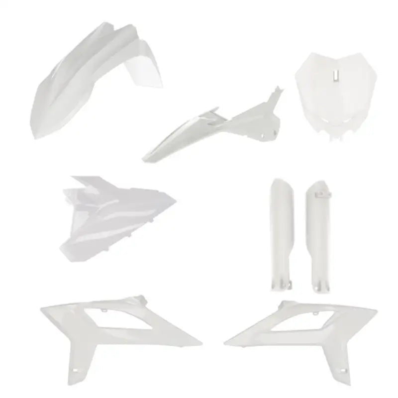 Acerbis Full Plastic Kit Beta White 2936280002 wps-29362-80002