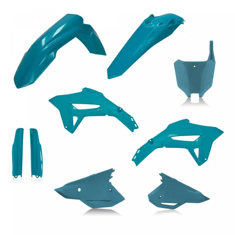 Acerbis Full Plastic Kit for Honda in Teal Metallic wps-28589-27441