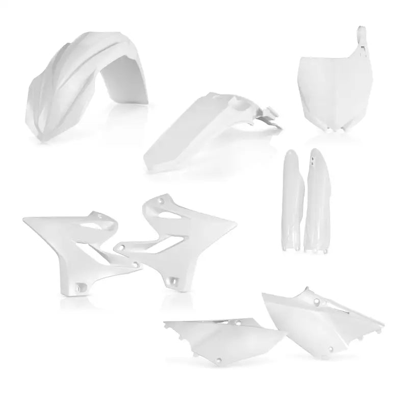 Acerbis Full Plastic Kit for Yamaha in White wps-29362-00002