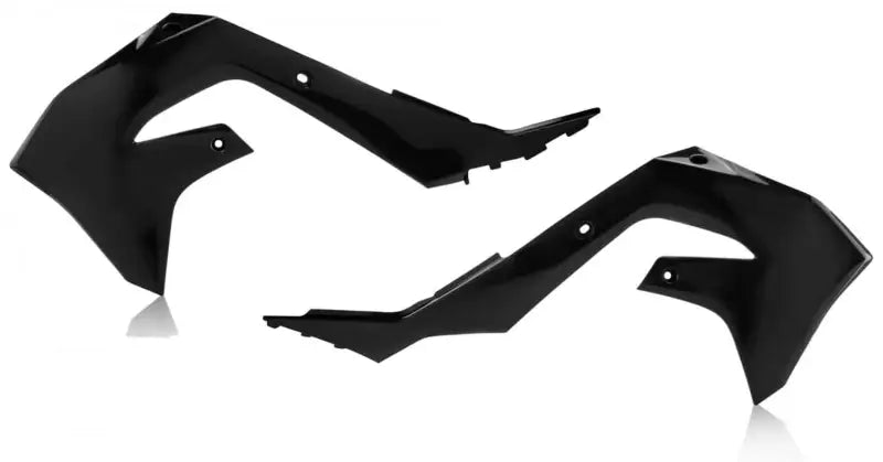Acerbis Radiator Shrouds Kawasaki Black wps-29361-20001
