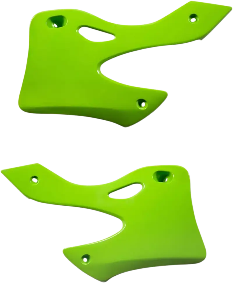 Acerbis Radiator Shrouds for Kawasaki in Green wps-29361-20006