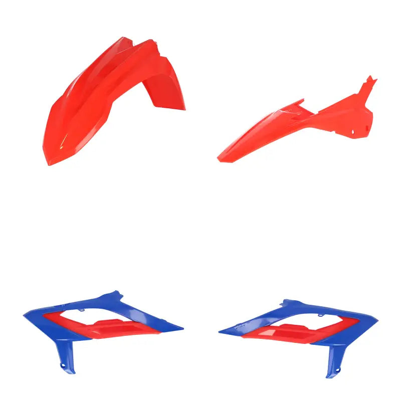 Acerbis Red/Blue Beta Plastic Kit 2979461228 wps-29794-61228
