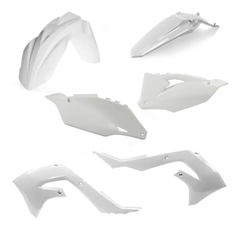 Acerbis White Plastic Kit 2736280002 wps-27362-80002