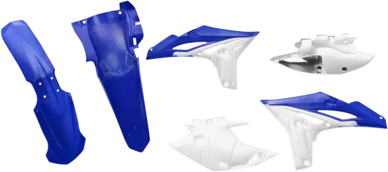 Acerbis Yamaha Blue Plastic Kit with Fender, Side Panels, and Radiator Scoops wps-29362-10211