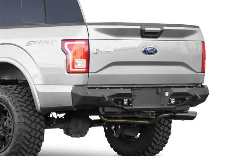 Addictive Desert Designs 15-18 Ford F-150 Stealth Fighter Rear Bumper w/ Backup Sensor Cutout r181231280103