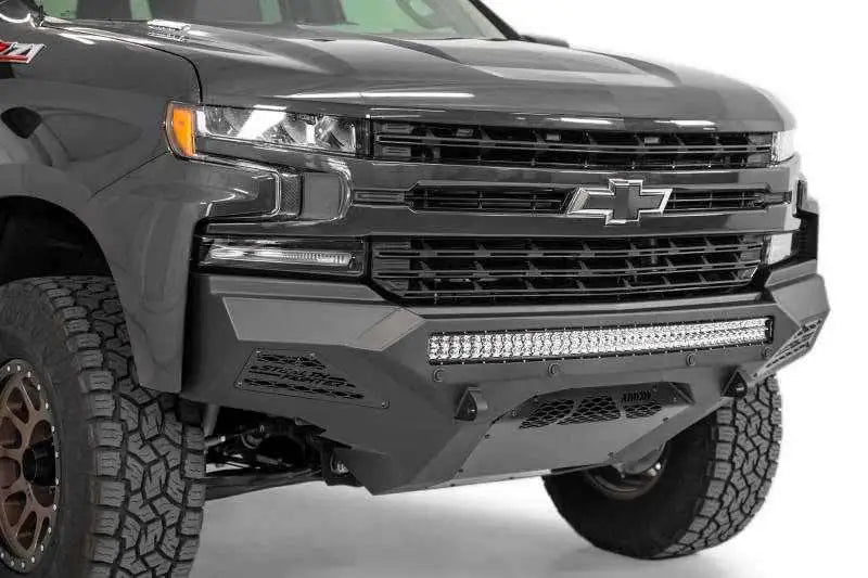 Addictive Desert Designs 19-21 Chevy Silverado 1500 Stealth Fighter Front Bumper f441763030103