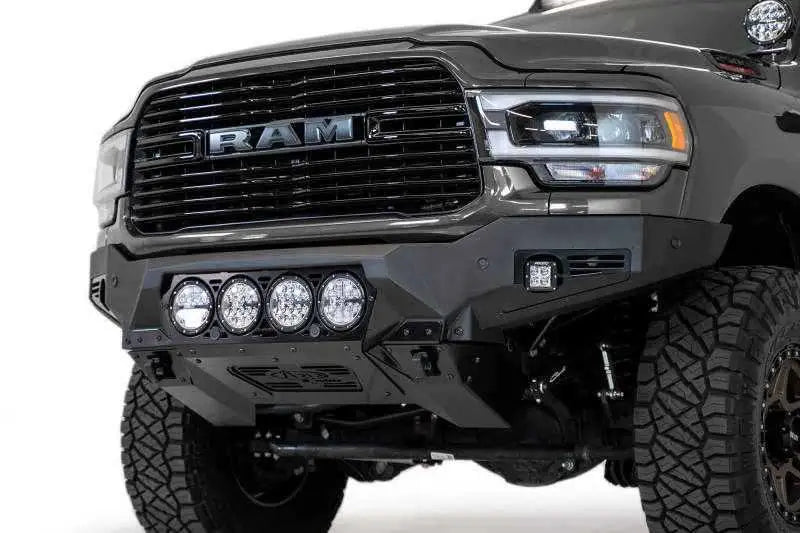 Addictive Desert Designs 19-21 Ram 2500/3500 Bomber Front Bumper (Rigid) f560014110103