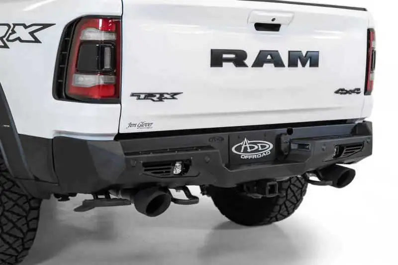 Addictive Desert Designs 2021 Dodge RAM 1500 TRX Bomber Rear Bumper r620011370103