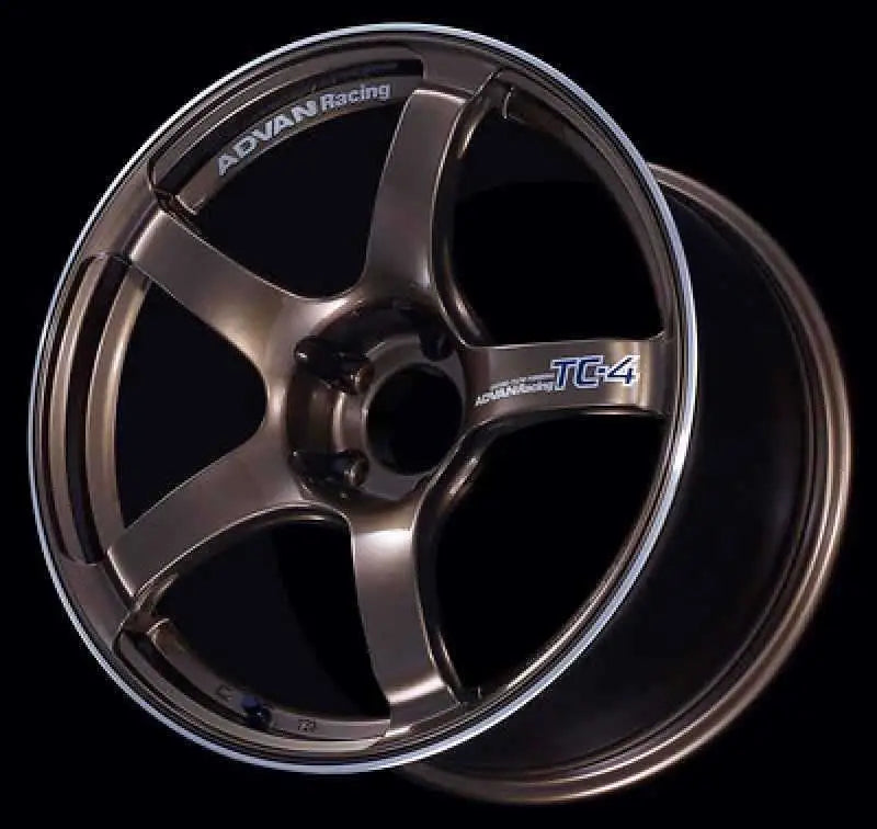 Advan TC4 17x9.0 +35 5-114.3 Umber Bronze Metallic & Ring Wheel YAD7I35EUAR