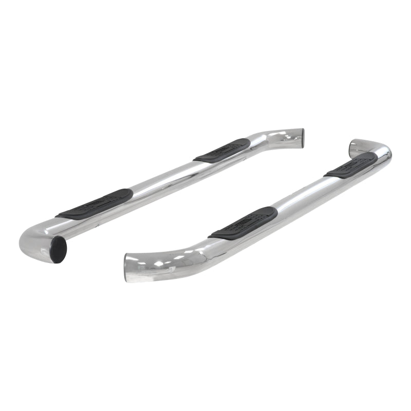 ARIES 3" Round Polished Stainless Step Nerf Bars Model 203039-2