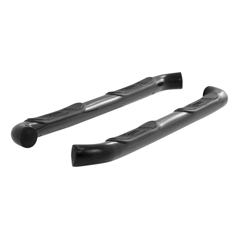 ARIES 3" Round Black Steel Step Nerf Bars Model 205015