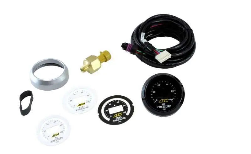 AEM 52mm Pressure (Oil or Fuel) Digital Gauge 30-4401