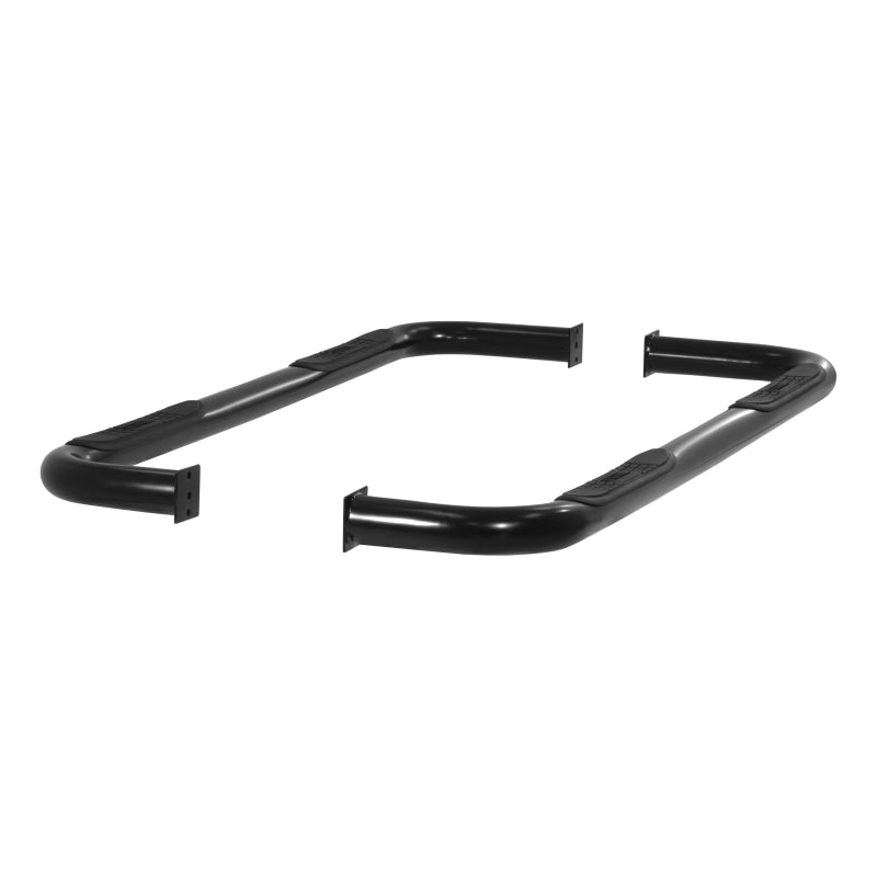 ARIES 3" Round Black Steel Step Nerf Bars Model 205003