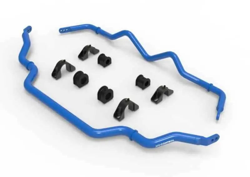 aFe 16-21 Infiniti Q50/Q60 3.0L (tt) Front and Rear Sway Bar Set Blue 440-711001-l