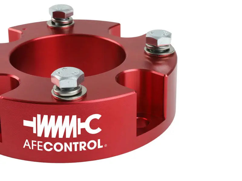 aFe CONTROL 2.0 IN Leveling Kit 07-21 Toyota Tundra - Red afe416-72t002-r