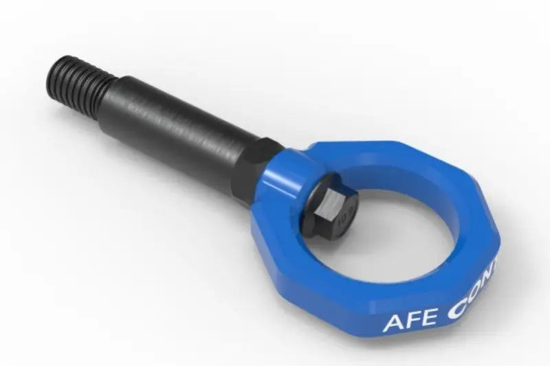aFe Control Front Tow Hook Blue BMW F-Chassis 2/3/4/M afe450-502001-l