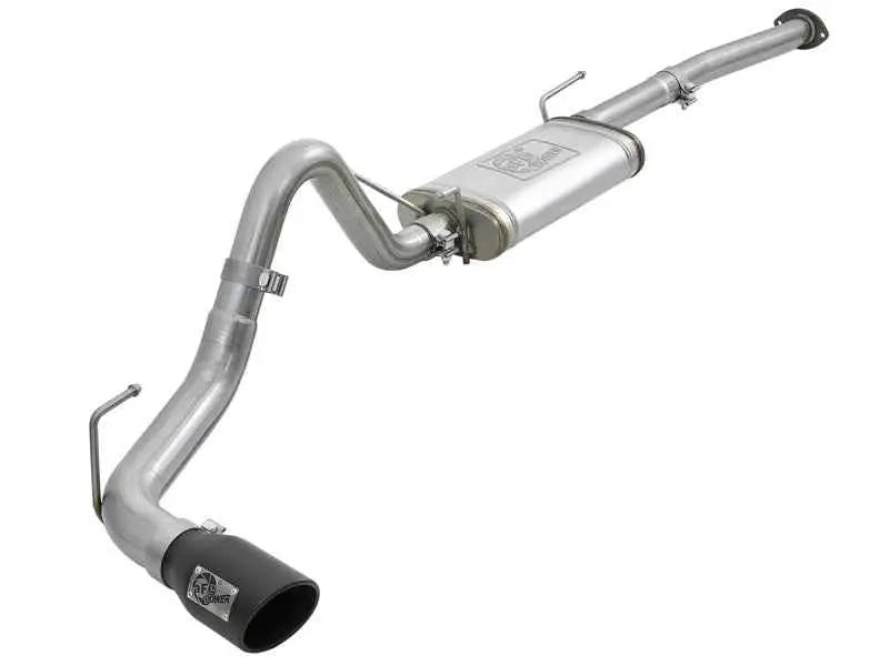 aFe MACH Force-Xp 2-1/2in 304 SS Cat-Back Exhaust w/Black Tips 2016+ Toyota Tacoma L4-2.7L / V6-3.5L 49-46042-b
