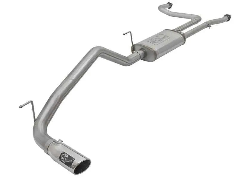 aFe MACH Force-Xp 2-1/2in Cat-Back Exhaust System w/ Polished Tip 16-17 Nissan Titan XD V8 5.6L 49-46125-p