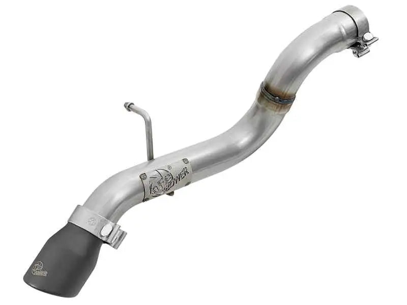 aFe MACH Force-Xp Axle-Back Exhaust System w/Black Tip 18-20 Jeep Wrangler L4-2.0T / V6-3.6L 49-48070-1b