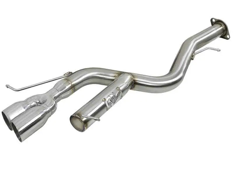 aFe MACHForce XP 08-13 BMW 135i L6-2.0L N54/N55 3in. 304 SS Axle-Back Exhaust w/Polished Tips 49-36302-p