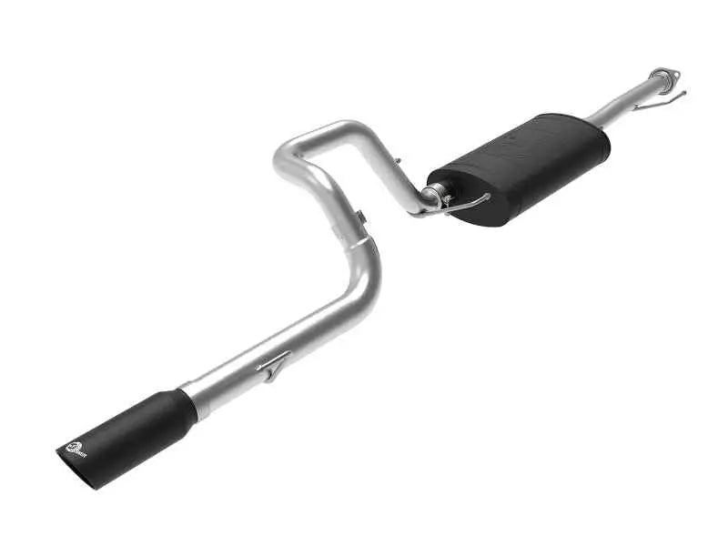 aFe MACHForce XP 2.5in 304-SS Exhaust Cat-Back w/ Black Tip 10-19 Toyota 4Runner V6-4.0L 49-36040-1b
