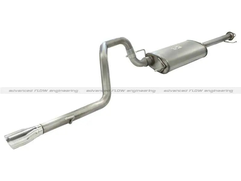 aFe MachFORCE XP Cat-Back 05-09 Lexus GX470 V8 4.7L 409SS w/ Oval Polished Tips Exhaust System 49-46016-p