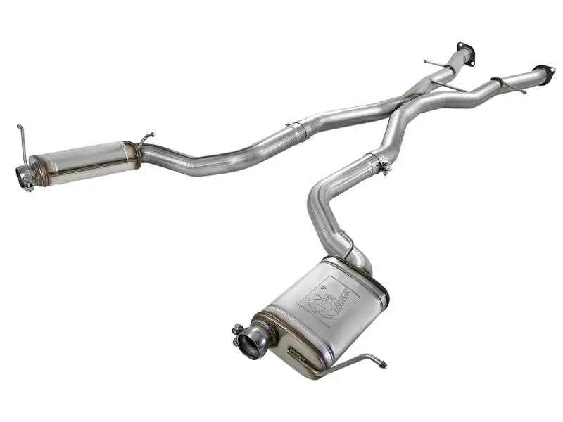 aFe MACHForce XP Cat-Back Exhaust Stainless No Tips 12-15 Jeep Grand Cherokee SRT/SRT-8 V8 Hemi 6.4L 49-48053