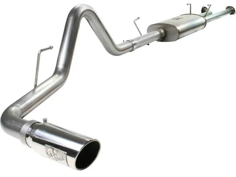 aFe MACHForce XP Exhaust Cat-Back SS-409 07-09 Toyota Tundra V8-5.7L w/ Polished Tip 49-46006-p