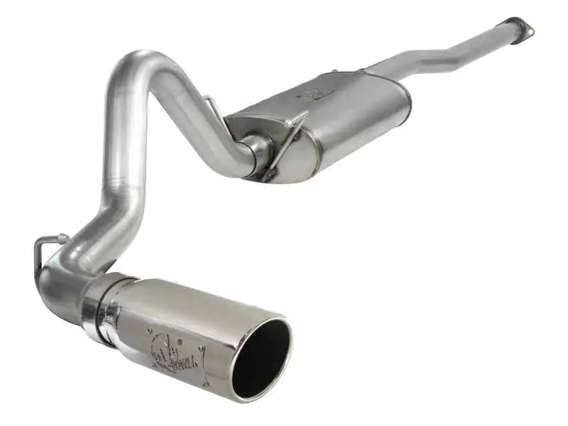 aFe MACHForce XP Exhausts Cat-Back SS-409 EXH CB Toyota Tacoma 05-13 V6-4.0L (Pol Tip) 49-46001-1p
