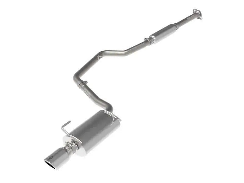 aFe POWER Takeda 12-16 Subaru Impreza 2.0L 2.5in 304SS CB Exhaust w/ Polished Tips 49-36052-p