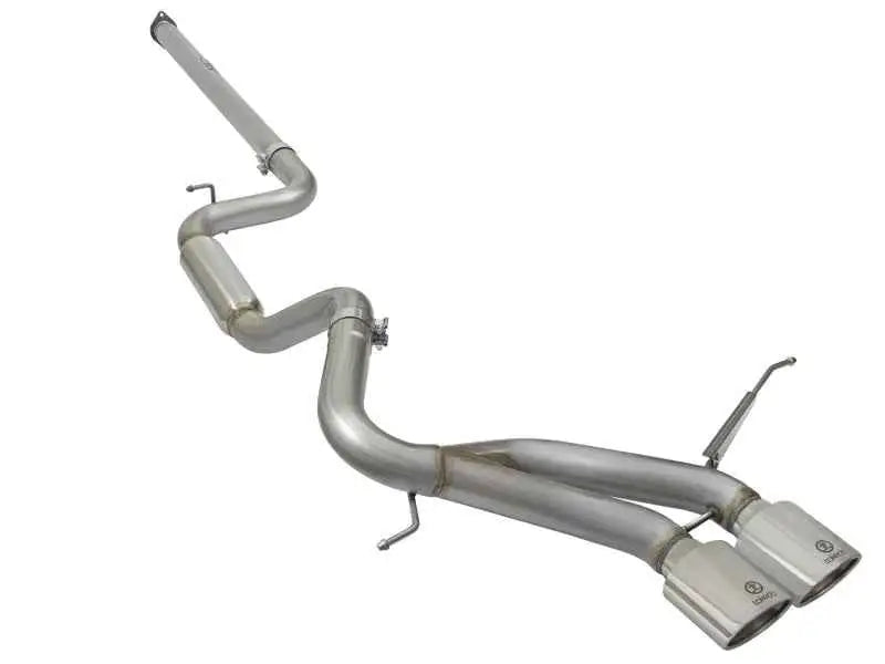aFe POWER Takeda 3in 304 SS Cat-Back Exhaust w/ Polished Tips 13-17 Ford Focus ST L4-2.0L (t) 49-33083-p