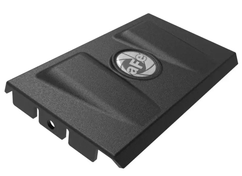 aFe Rapid Induction Intake System Cover, Black, 19-20 Ford Edge Ecoboost V6 2.7L (tt) afe52-10003c