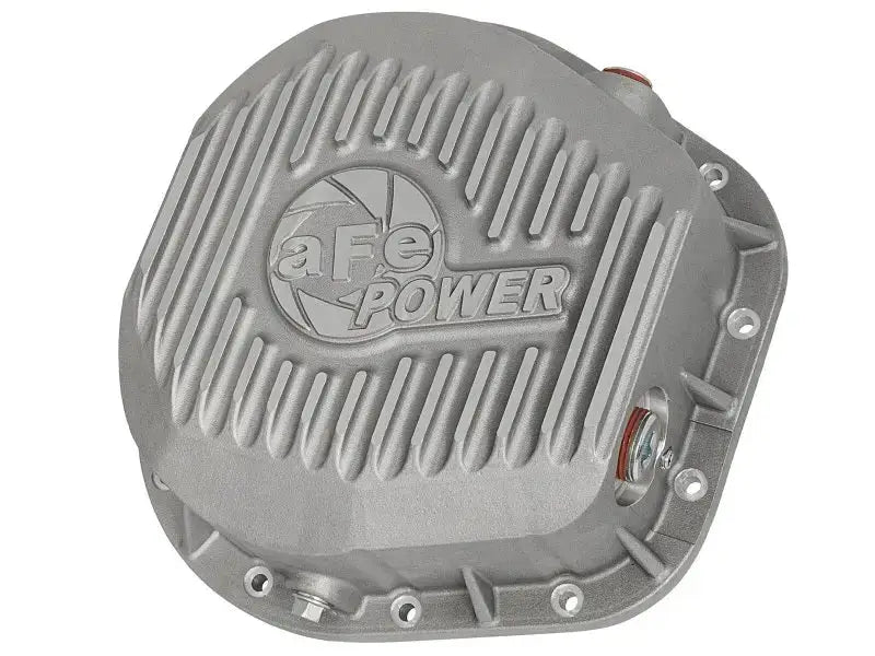 afe Rear Differential Cover (Raw; Street Series); Ford Diesel Trucks 86-13 V8 (td) afe46-70020