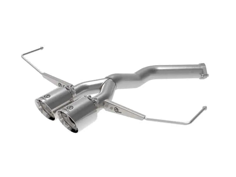 aFe Takeda 3in-2.5in 304 SS Axle-Back Exhaust w/Polished Tip 19-20 Hyundai Veloster I4-1.6L(t) 49-37012-p