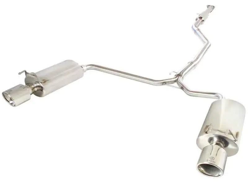 aFe Takeda Exhaust 304SS Dual Cat-Back w/ Polished Tips 13-17 Honda Accord LX/EX/EX-L Sedan L4 2.4L 49-36605