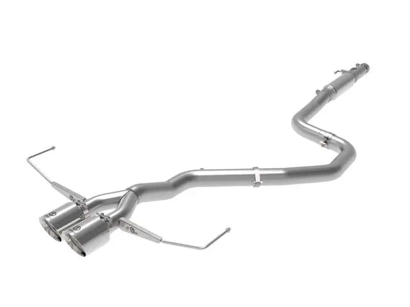 aFe Takeda Exhaust Cat-Back 19-20 Hyundai Veloster 304SS Polished Dual Tips Exhaust 49-37011-p