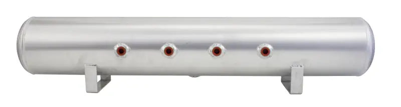 Air Lift 5 Gal Alum Air Tank - (4) 3/8in Face Ports & 1/4in Drain Port - 36in L X 6in D alf11956