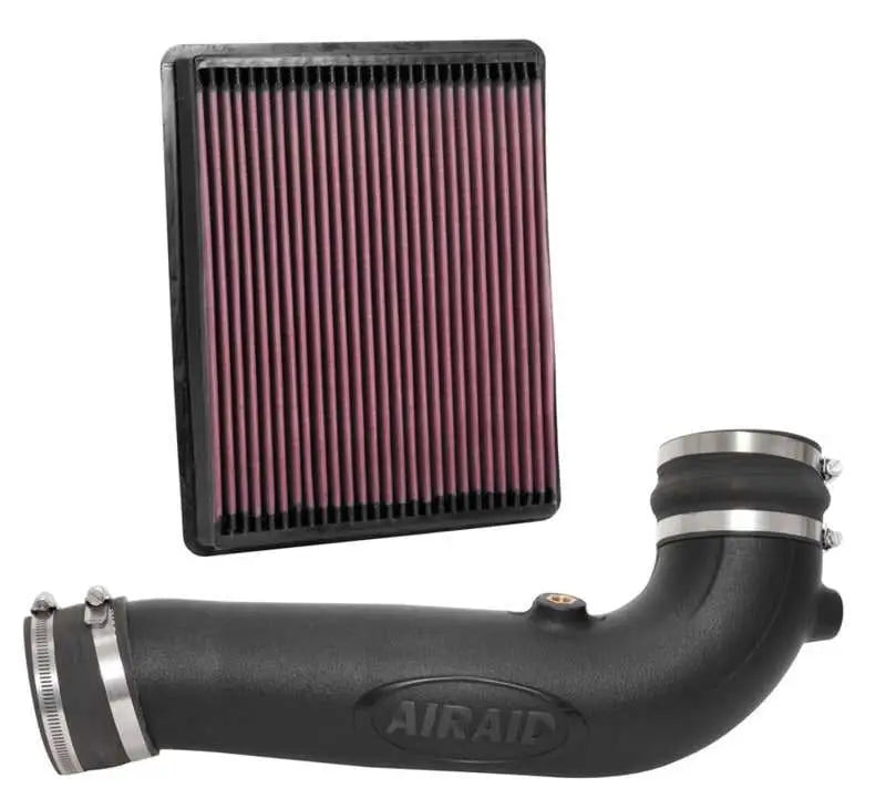 Airaid 17-18 GMC Sierra 1500/Yukon Denali 6.2L V8 F/I Airaid Jr Intake Kit - Oiled / Red Media 200-751