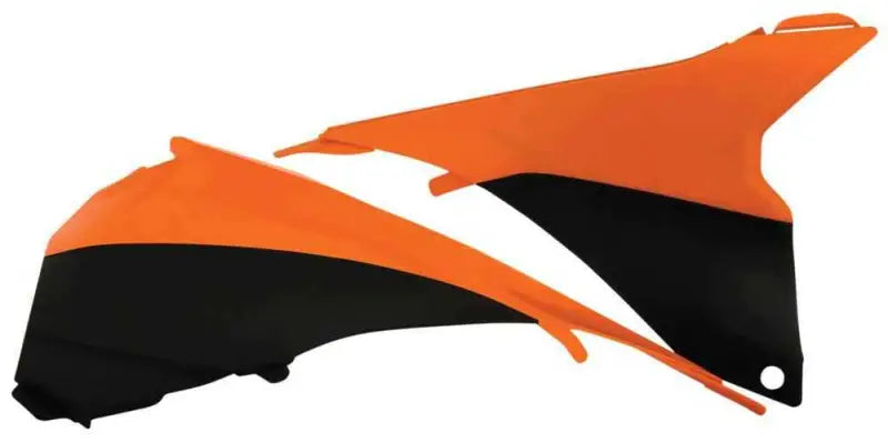 Airbox Cover Black/Fluorescent Orange wps-23142-94617