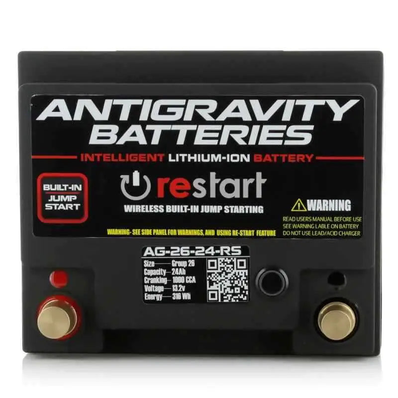 Antigravity H6/Group 48 Lithium Car Battery w/Re-Start ag-h6-60-rs