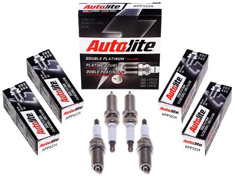 APP765 Autolite Dbl Plat.Spk Plug 4/Pack a77app765