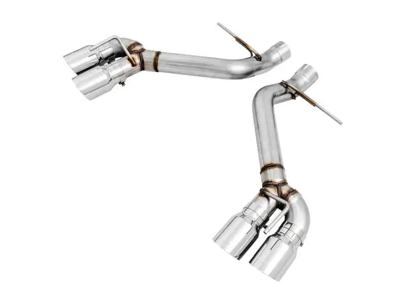 AWE Tuning 16-19 Chevrolet Camaro SS Axle-back Exhaust - Track Edition (Quad Chrome Silver Tips) 3020-42067