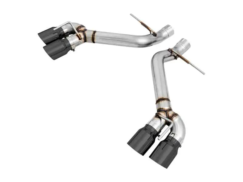 AWE Tuning 16-19 Chevrolet Camaro SS Axle-back Exhaust - Track Edition (Quad Diamond Black Tips) 3020-43075